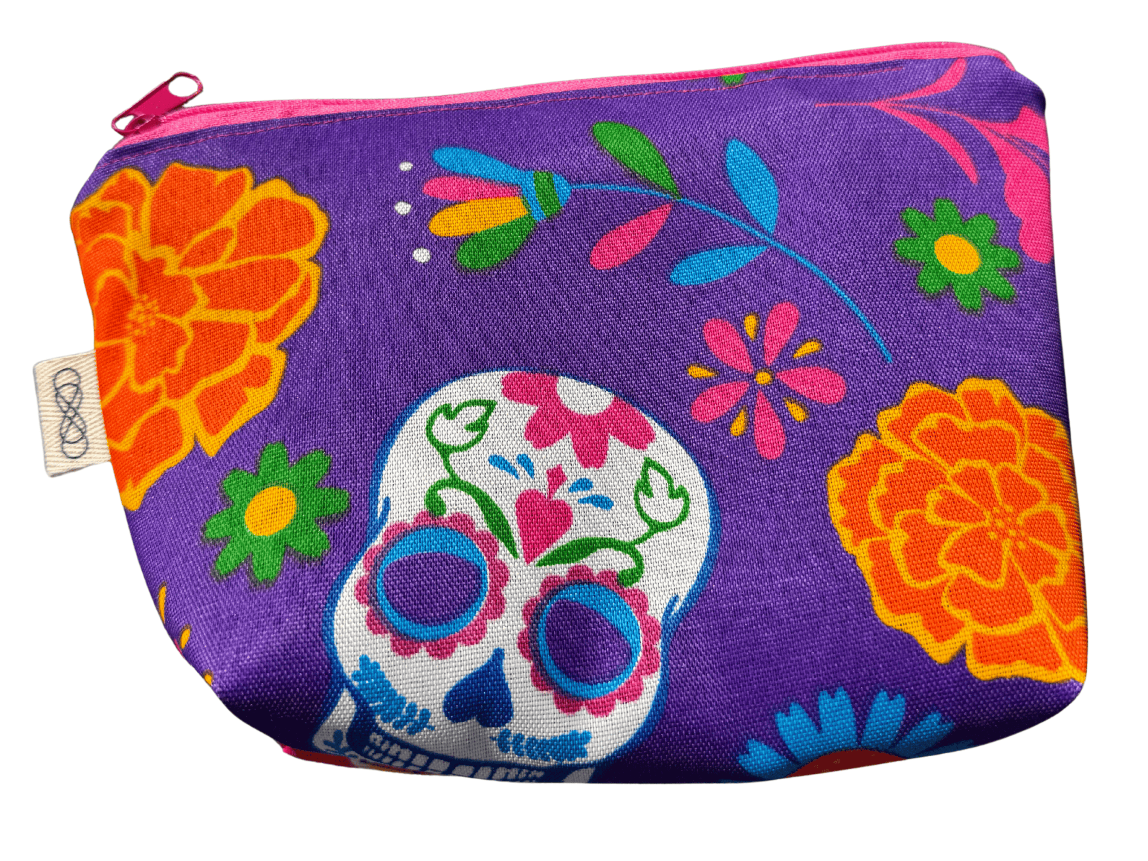 Cosmetiquera Catrina Morada - Edición Especial Día de Muertos
