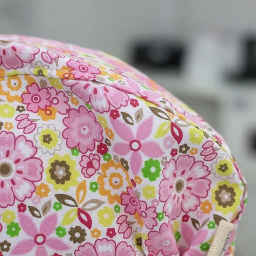 Gorro Quirúrgico Flores Multicolor Rosa Doctor Enfermeras Estampado Artesanal