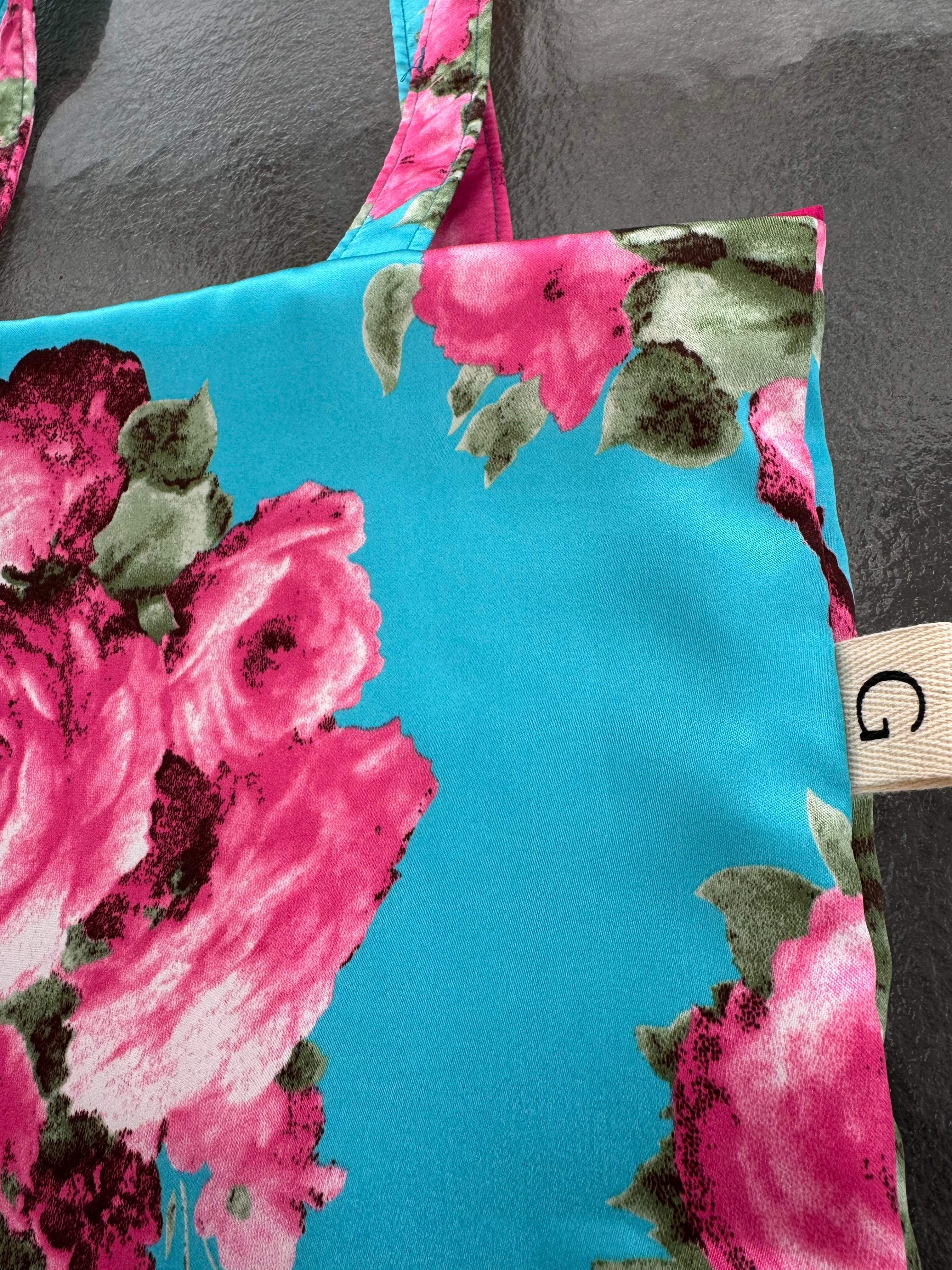 Bolso Tote Bag "Rosas Mexicanas" - Edición Jardín Tropical