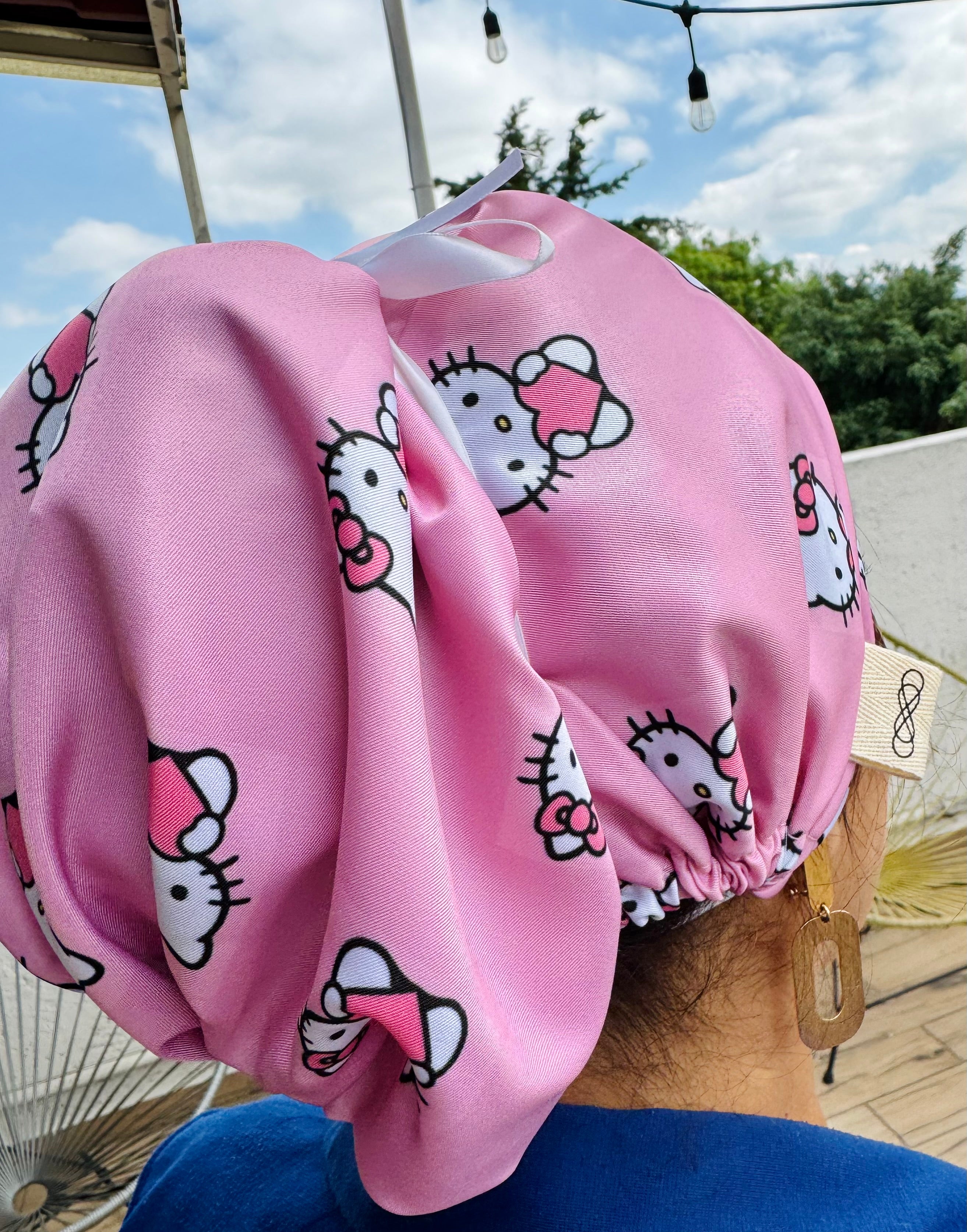 Gorro Quirúrgico Hello Kitty Doctor Enfermeras Estampado
