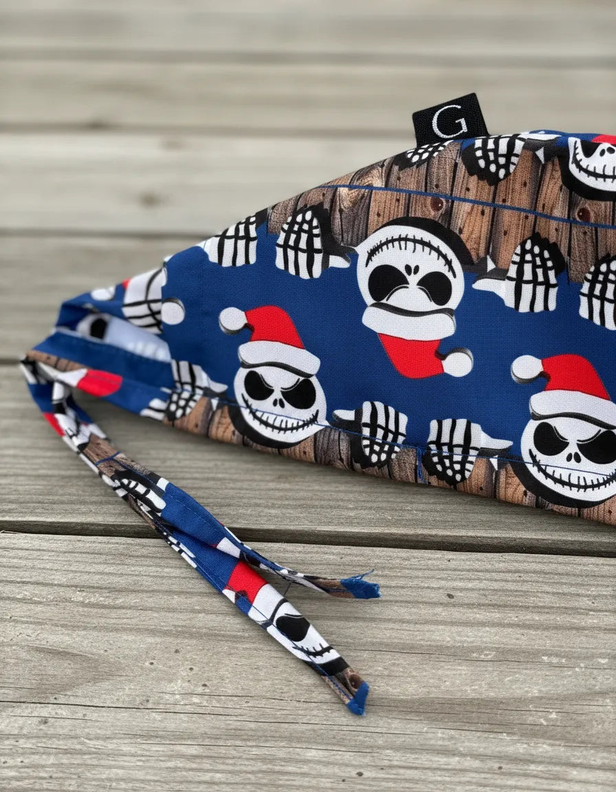 Gorro Quirurgico Jack Skellington Navideño - Edición Navidad