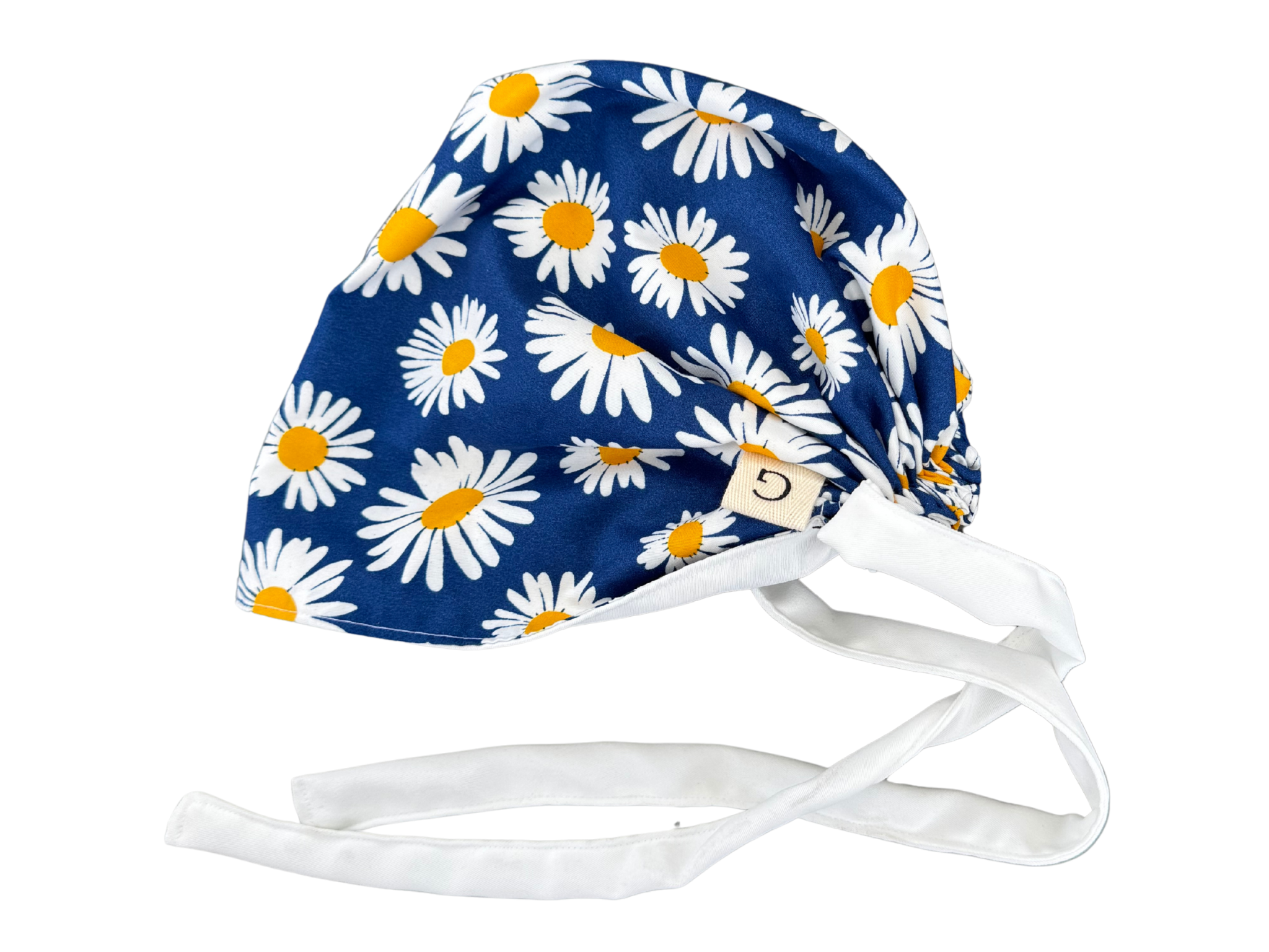 Gorro Quirúrgico Margaritas Doctor Enfermeras Estampado Artesanal