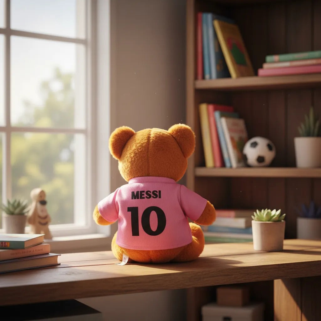 Messi en Oso de Peluche en Inter Miami Lionel Messi