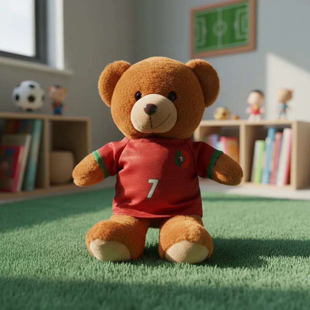 Oso de peluche de Cr7 Cristiano Ronaldo en Portugal