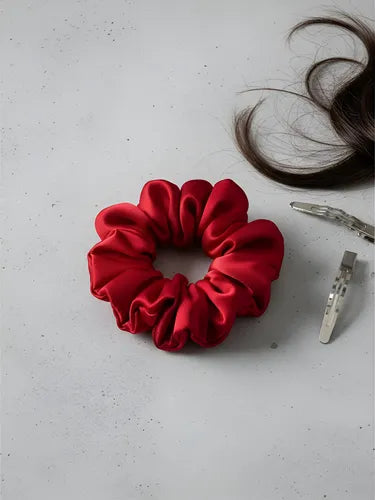 Set de scrunchies donas elásticas para cabello, mujer y niñas. 6 piezas