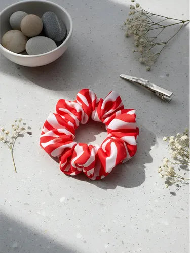 Set de scrunchies donas elásticas para cabello, mujer y niñas. 6 piezas